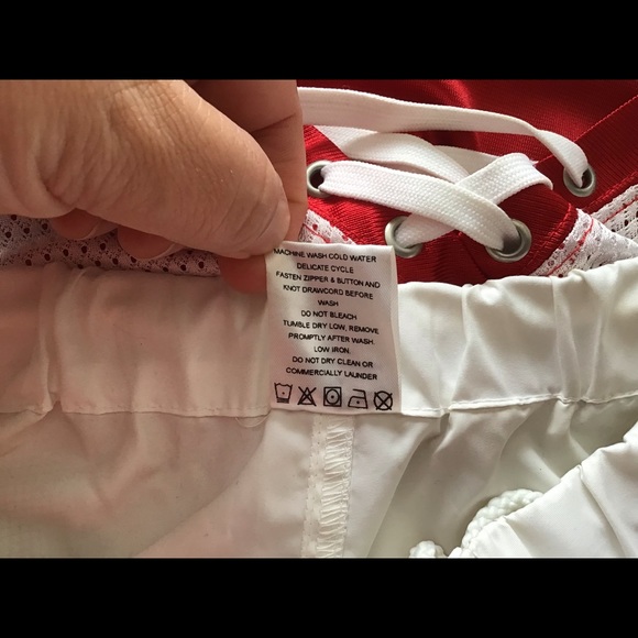 FOOTBALL PLAYER COSTUME HALLOWEEN SZ M QUARTERBACK RED WHITE - Picture 13 of 15